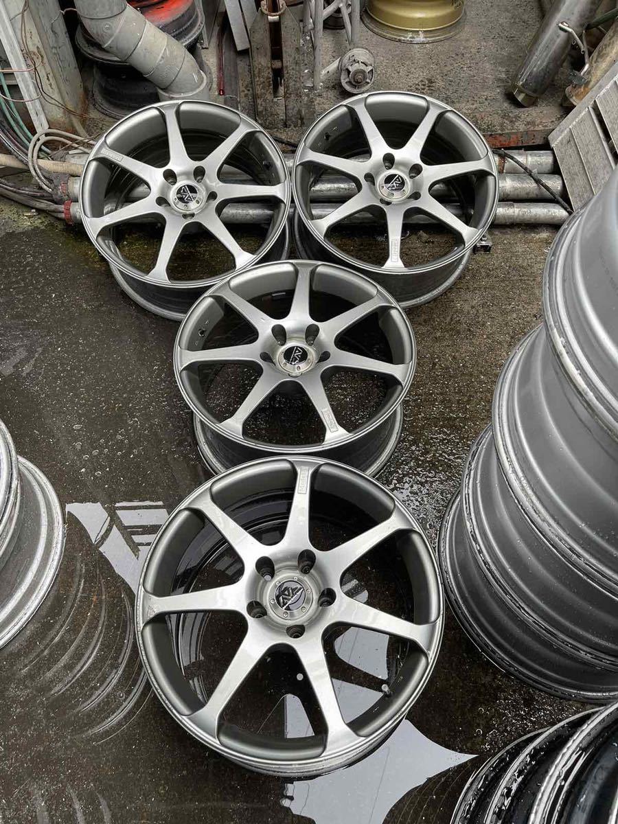 ヨコハマ AVS MODEL7 モデル7 17インチ 7J 8J PCD 114.3 5穴 4本セット
