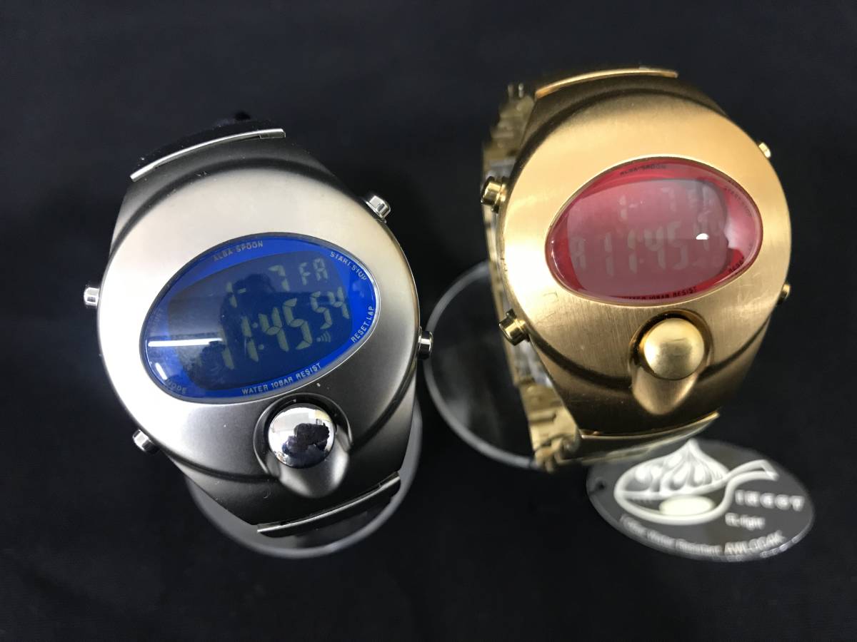 2個セット！！】SEIKO ALBA SPOON セイコー アルバ スプーン ゴールド 