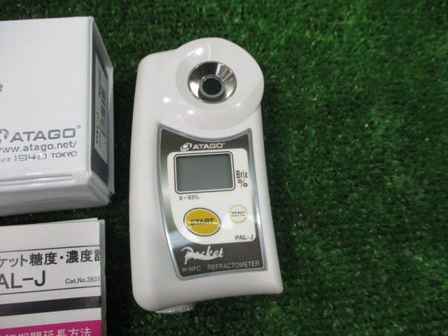 レア商品入荷★アタゴ　ATAGO　ポケット濃度計　ワイドレンジ　PAL-J　測定器　計測器　未使用品