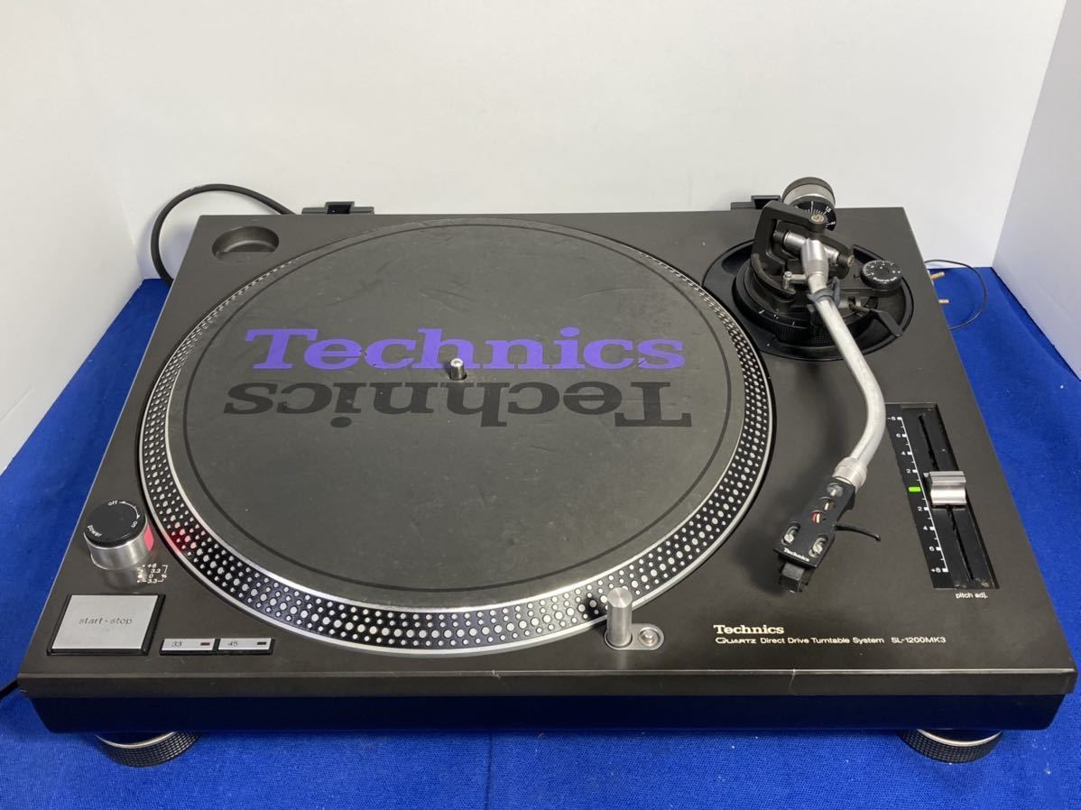 ZR-40☆動作品☆Technics テクニクス SL-1200 MK3 ダイレクトドライブ 