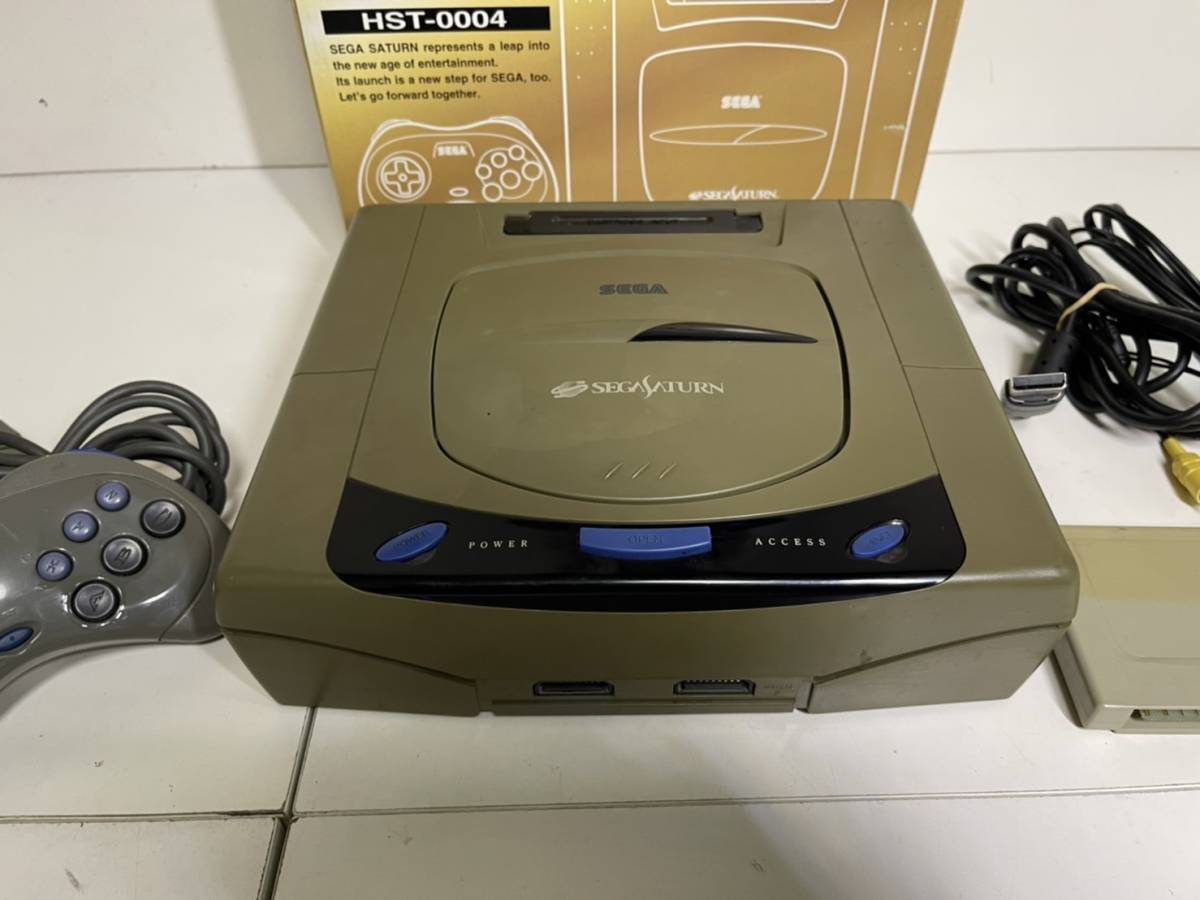 セガサターン HST-0004 本体 コントローラー（セガサターン 本体 