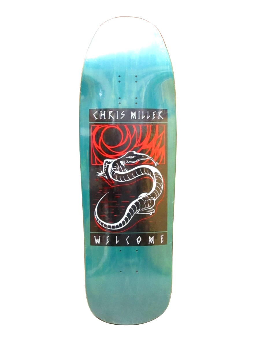 新品☆即決 WELCOME SKATEBOARDS ウェルカム CHRIS MILLER プロモデル 