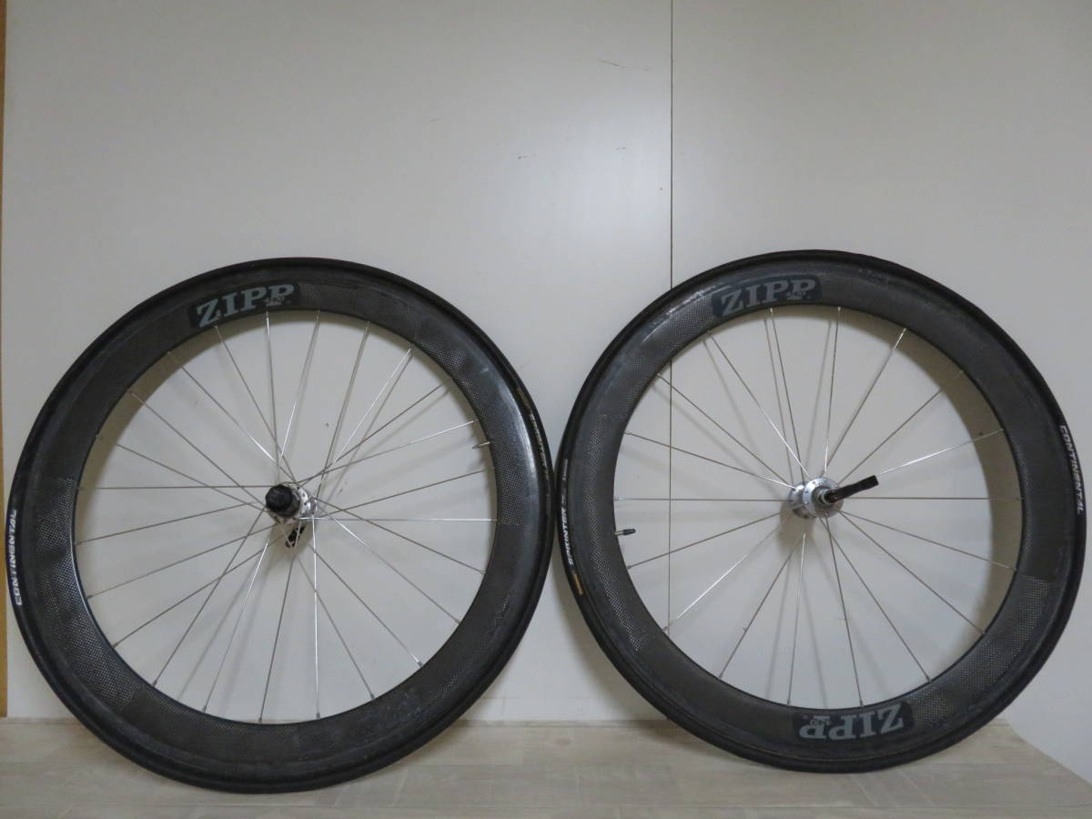 ZIPP 440 カーボンチューブラーリアホイール 前後セット 現状品 