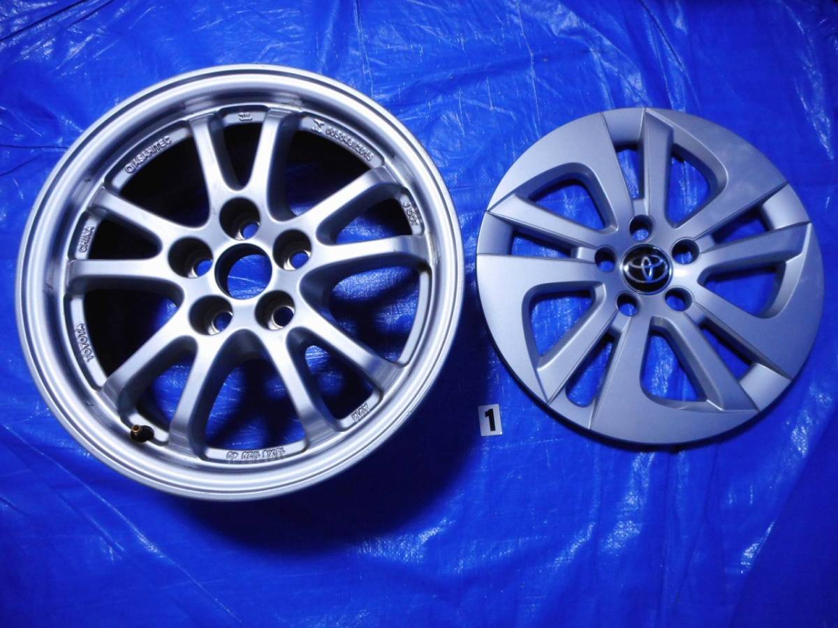 良品 ZVW50 ZVW51 プリウス 純正 15インチ アルミ ホイール 