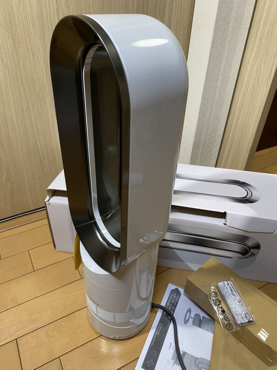 送料無料，限定セール 送料無料 （未使用）羽根のない扇風機 Dyson ダイソン Hot+Cool ホットクール AM09 ホワイト/ニッケル 
