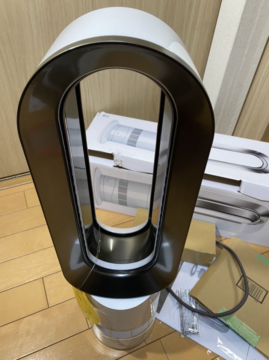 送料無料，限定セール 送料無料 （未使用）羽根のない扇風機 Dyson ダイソン Hot+Cool ホットクール AM09 ホワイト/ニッケル 