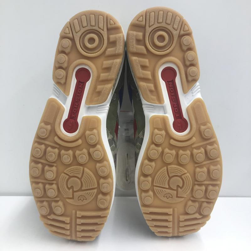 【中古】adidas×A BATHING APE×UNDEFEATED アディダス アベイシングエイプ アンディーフィーテッド ZX5000 カモフラ サイズ26cm Q34751 Undefeated x Adidas × Undefeated, Blue