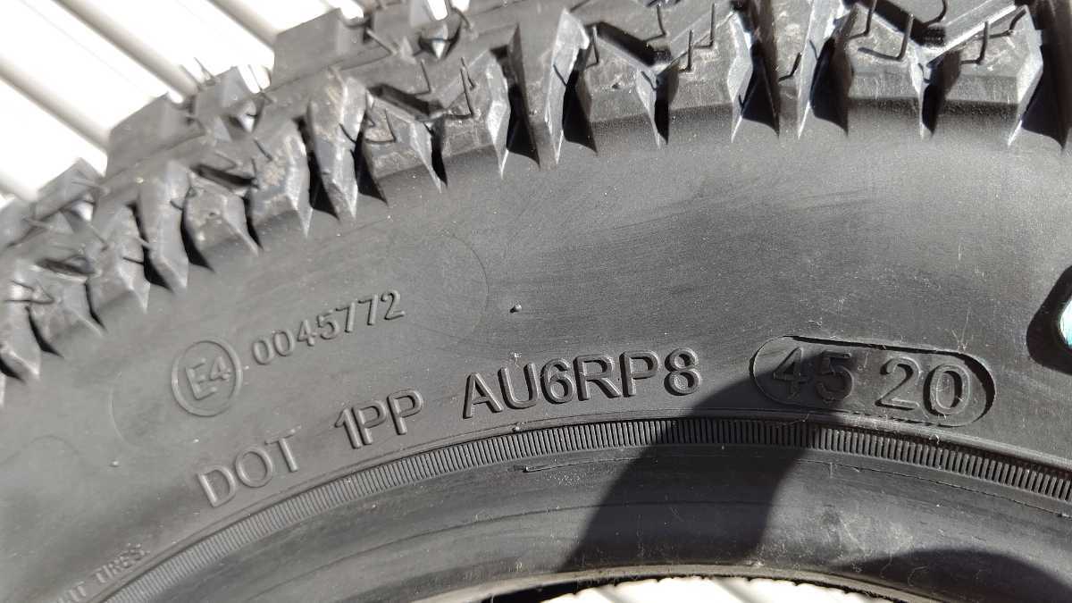 GRIPMAX MUDRAGE R/T MAX 2020年製 145R12C 80/78N 4本セット 軽トラ 
