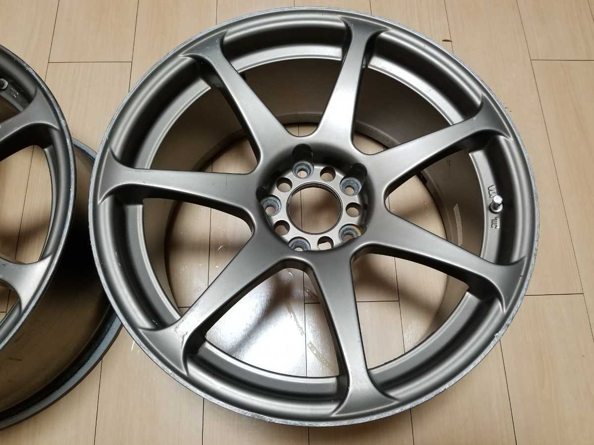☆軽量・希少☆18インチ軽量☆9J+30 2本 CST ゼロワンハイパー PCD114 