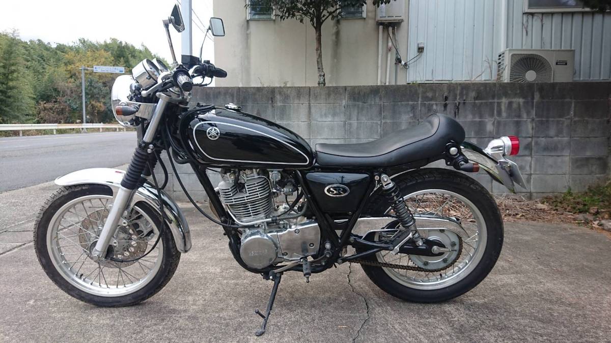SR400 RH01J ヤマハ ライトカスタム カスタムシート YouTube ヤマハ 