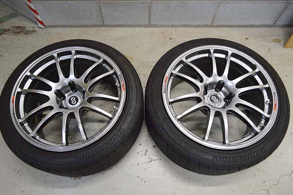 Z33 Z34 GTR等に！ENKEIエンケイGTC-01 18インチ・10j・22 POTENZA