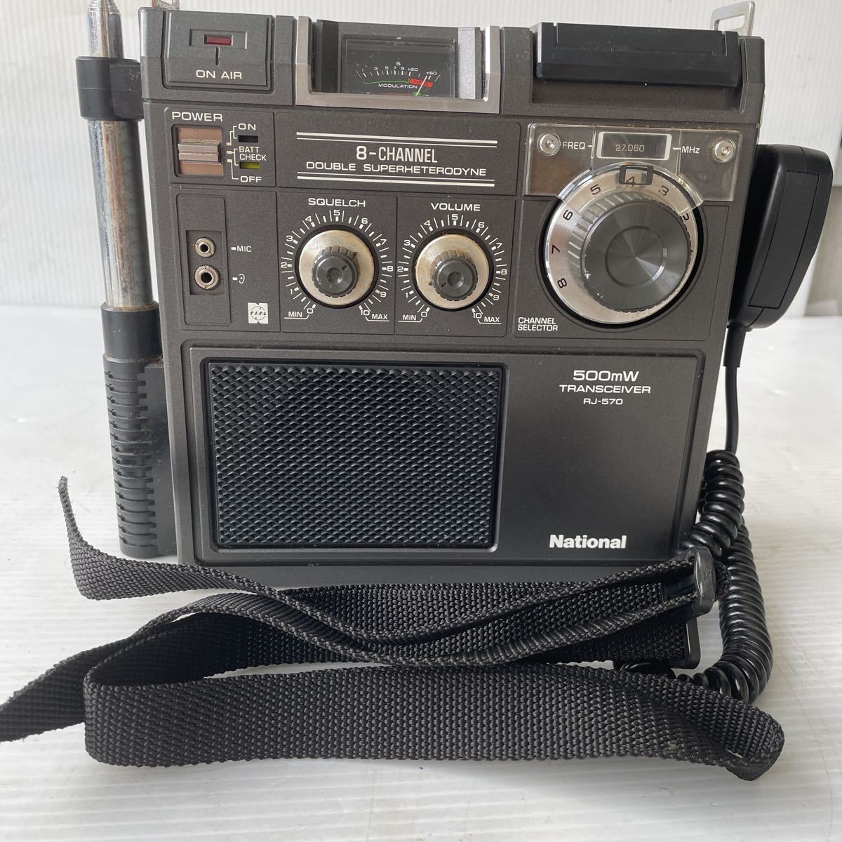 トランシーバー National RJ-570 Yahoo!オークション - 往年のCB無線機