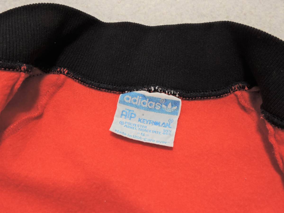美品 良品 adidas（アディダス）ATPトラックジャージ 80s レッド