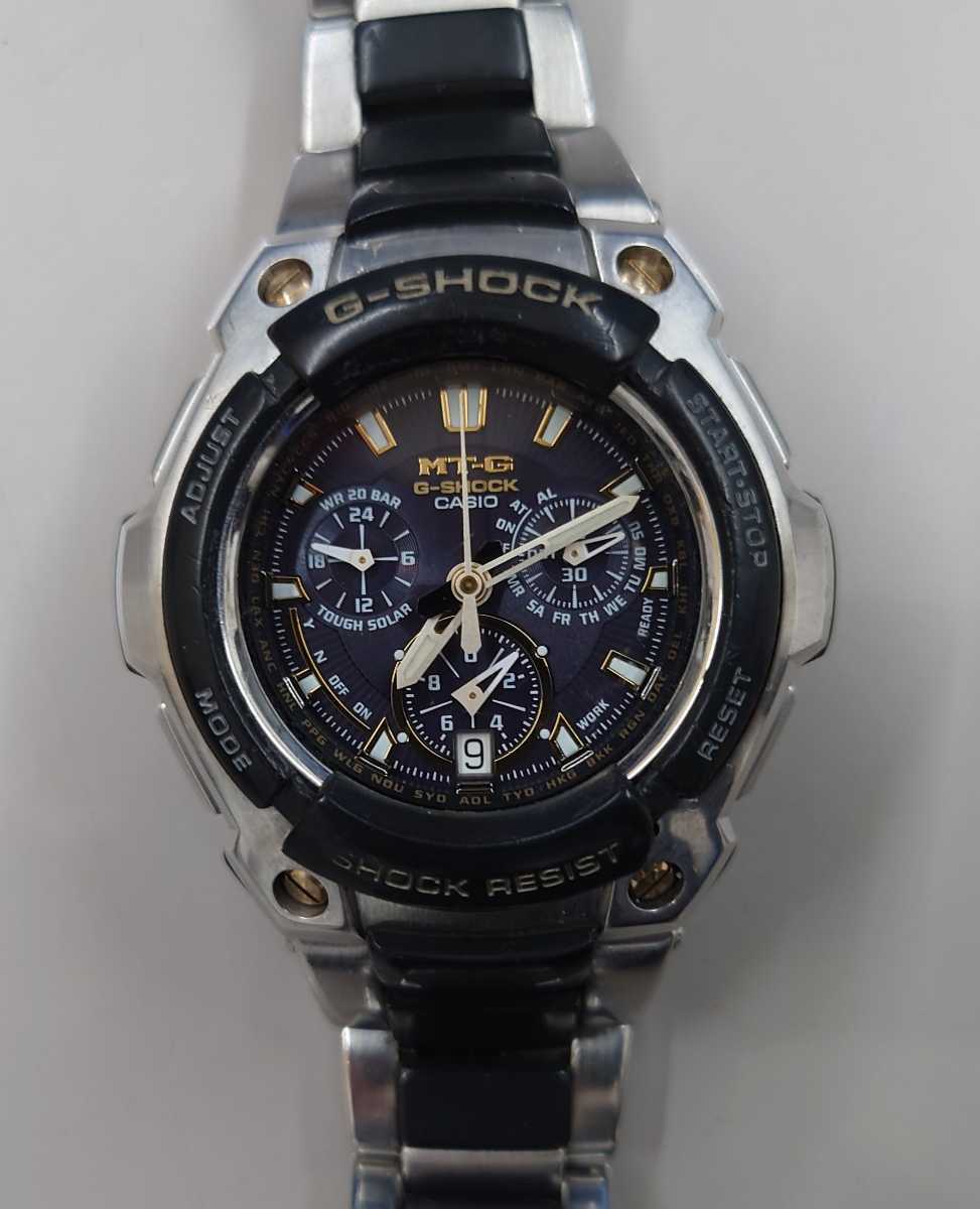 CASIO G-SHOCK MTG-1000G MT-G タフソーラー 電波受信 電波ソーラー