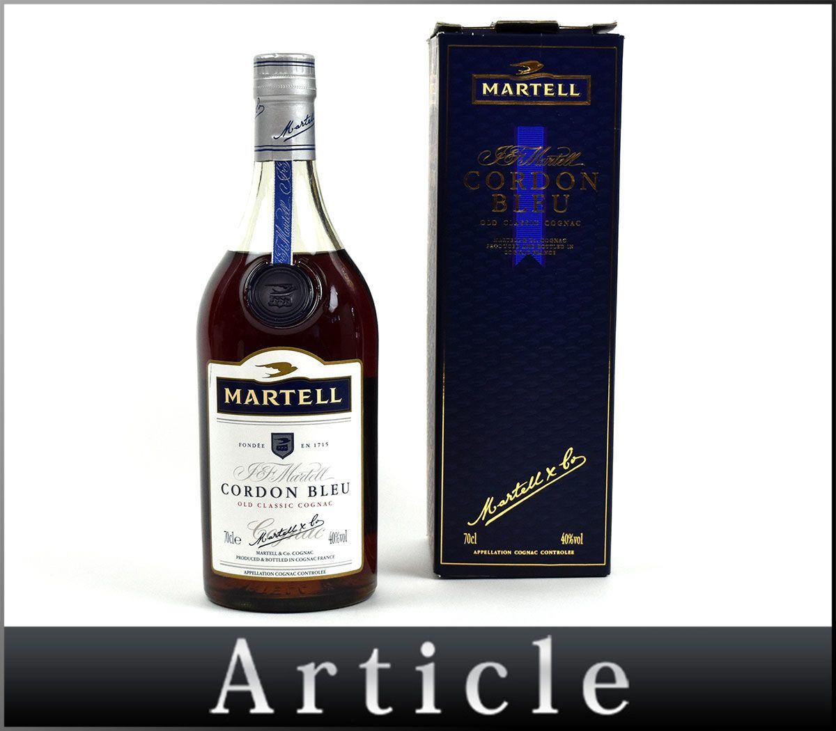 ハ*ハ様 【希少·未開栓 】MARTELL コルドンブルー 古酒 コニャック　7 マーテル コルドンブルー MARTELL コニャック - Yahoo!オークション