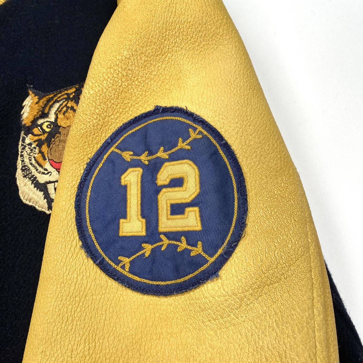 名作】RRL Tiger Varsity Jacket XS ダブルアールエル タイガー 