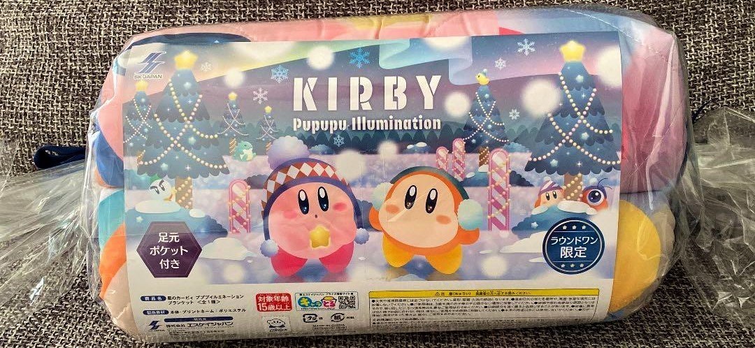 星のカービィ プププイルミネーション ポーチ ブランケット ラウンド 