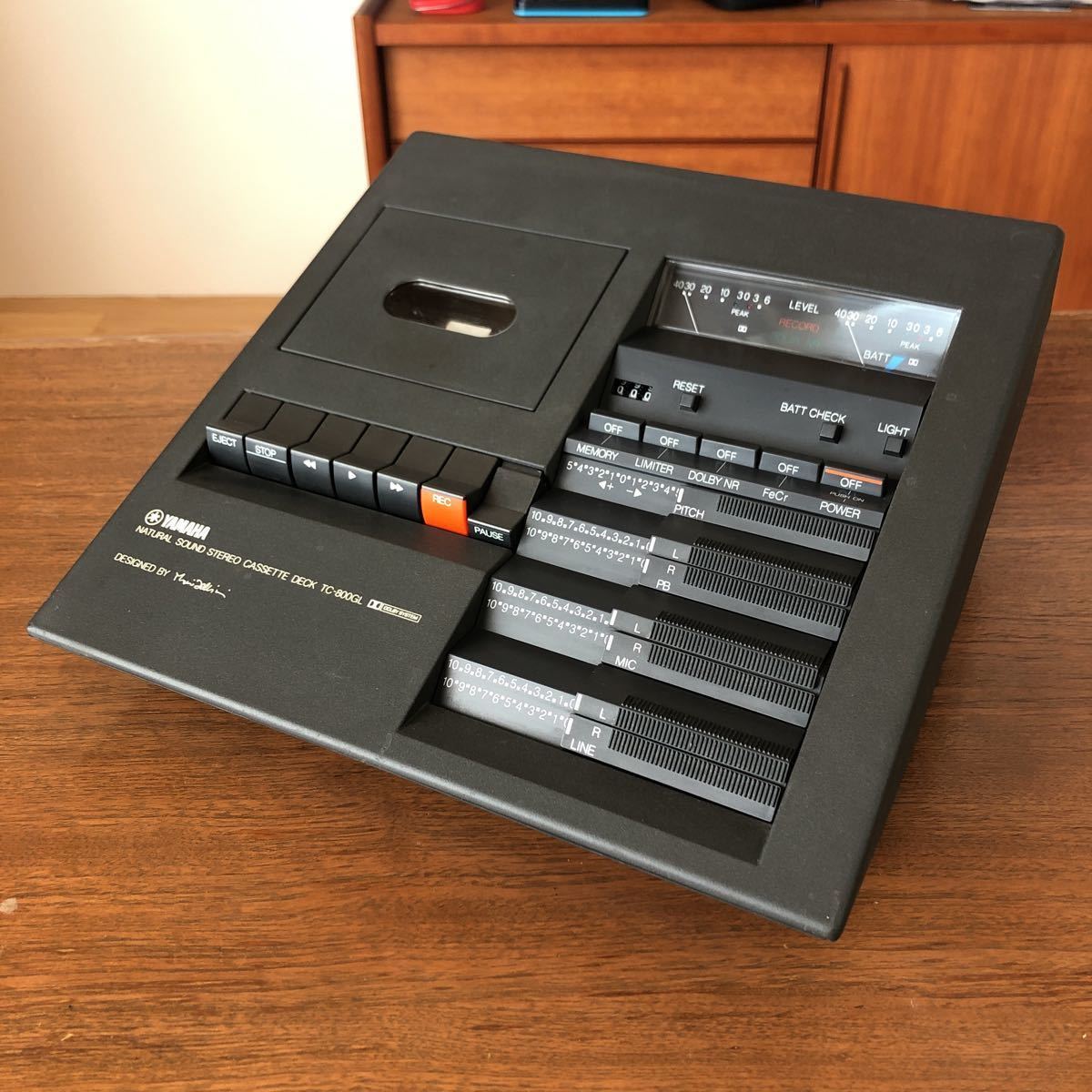 YAMAHA TC-800GL マリオ・ベリーニ YAMAHA TC-800GL カセットデッキ