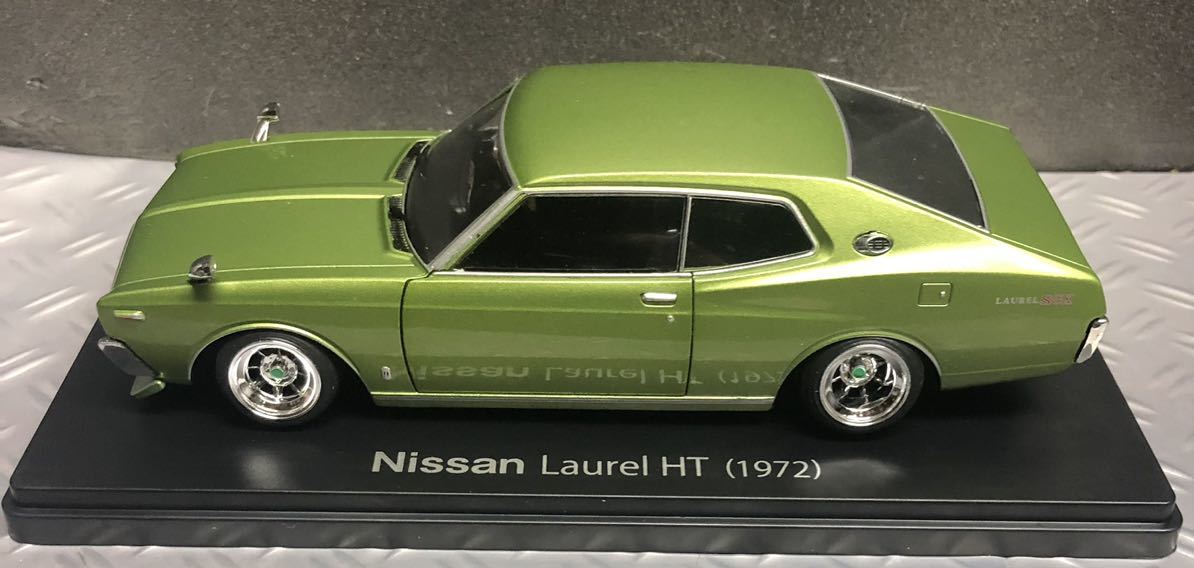 1⁄24 アシェット 国産名車 NISSAN ローレル SGX 改 カスタムの