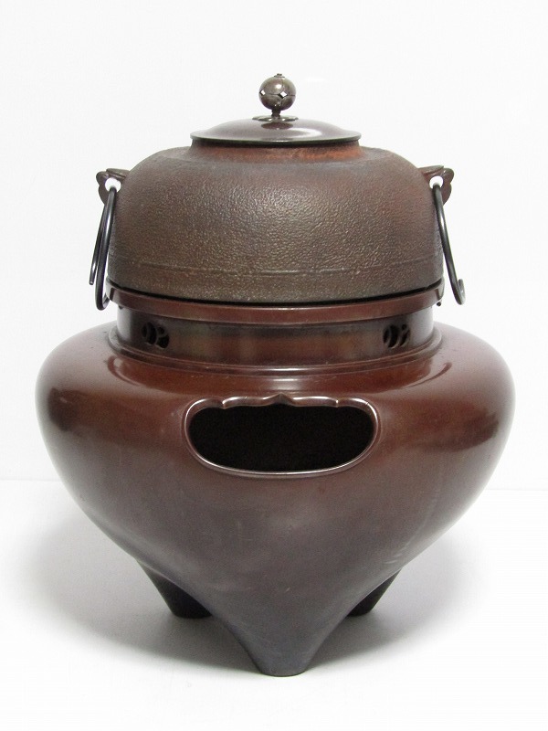 a10-5040 VOX 風炉師 黒瀬宗康 釜師 高橋敬典 合作 唐銅切合