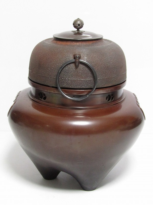 a10-5040 VOX 風炉師 黒瀬宗康 釜師 高橋敬典 合作 唐銅切合