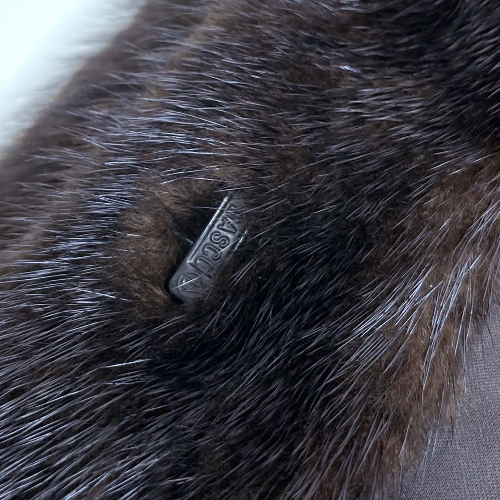 美品◇TENEREZZA(ROTINY) 三越 BLACKGLAMA ブラックグラマ◇MINK 良質 