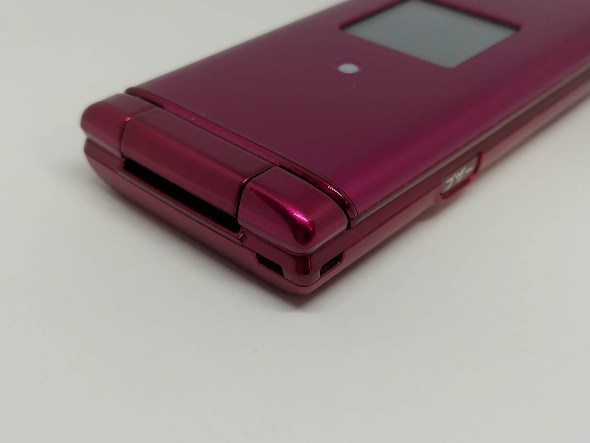 かんたんケータイ 京セラ KYF38 ガラケー ワインレッド au公式