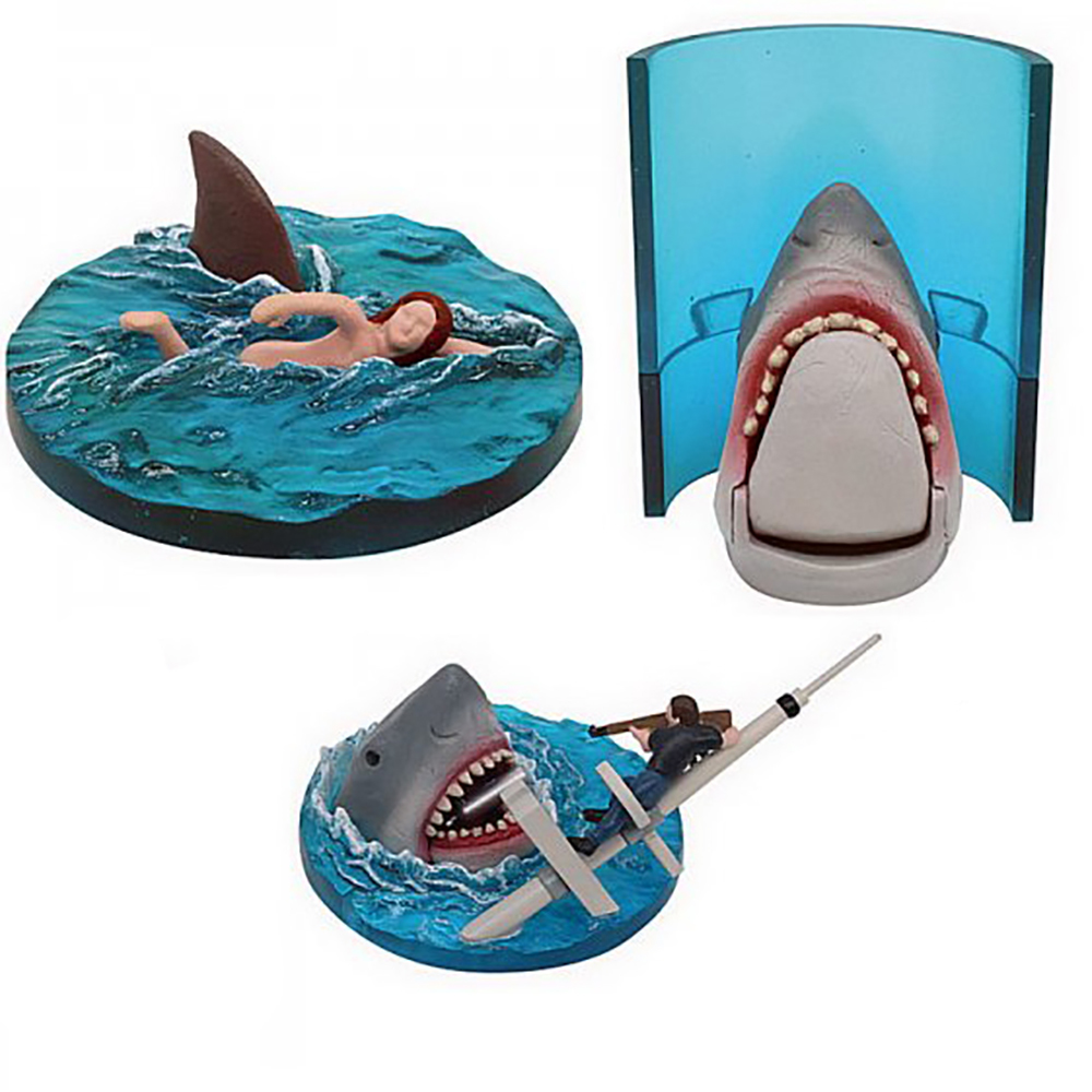 Jaws ジョーズ フィギュアコレクション 3種類 外国映画 売買されたオークション情報 Yahooの商品情報をアーカイブ公開 オークファン Aucfan Com