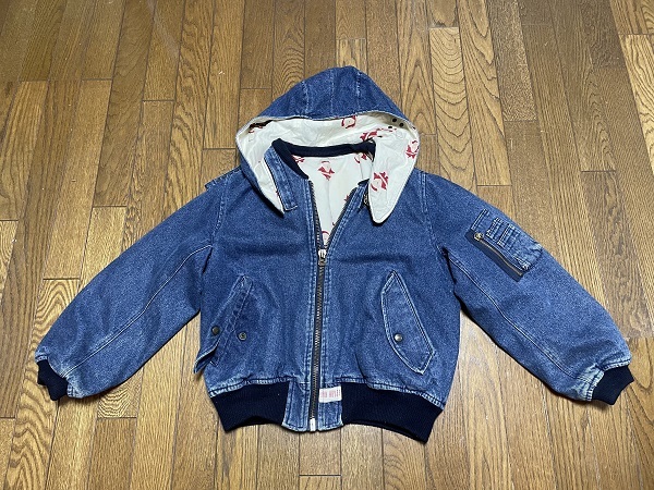 PINK HOUSE ピンクハウス デニム ジャンバー ジャケット ブルゾン 中綿 