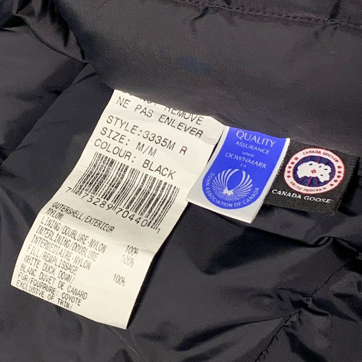 中古良品 CANADA GOOSE カナダグース 3335M Calgary Jacket カルガリー 