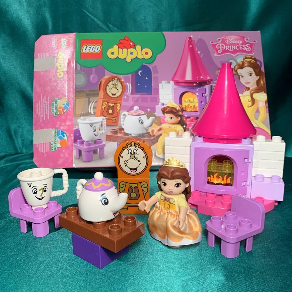 Lego デュプロ ディズニープリンセス ベルのティーパーティー 2 5才 箱付き レゴ ブロック 美女と野獣 レゴ デュプロ 売買されたオークション情報 Yahooの商品情報をアーカイブ公開 オークファン Aucfan Com