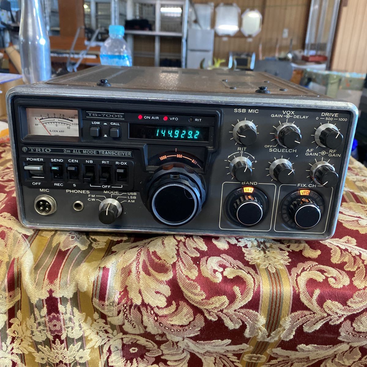 TRIO TS-700S オールモードトランシーバー 通電確認 TRIO トリオ TS