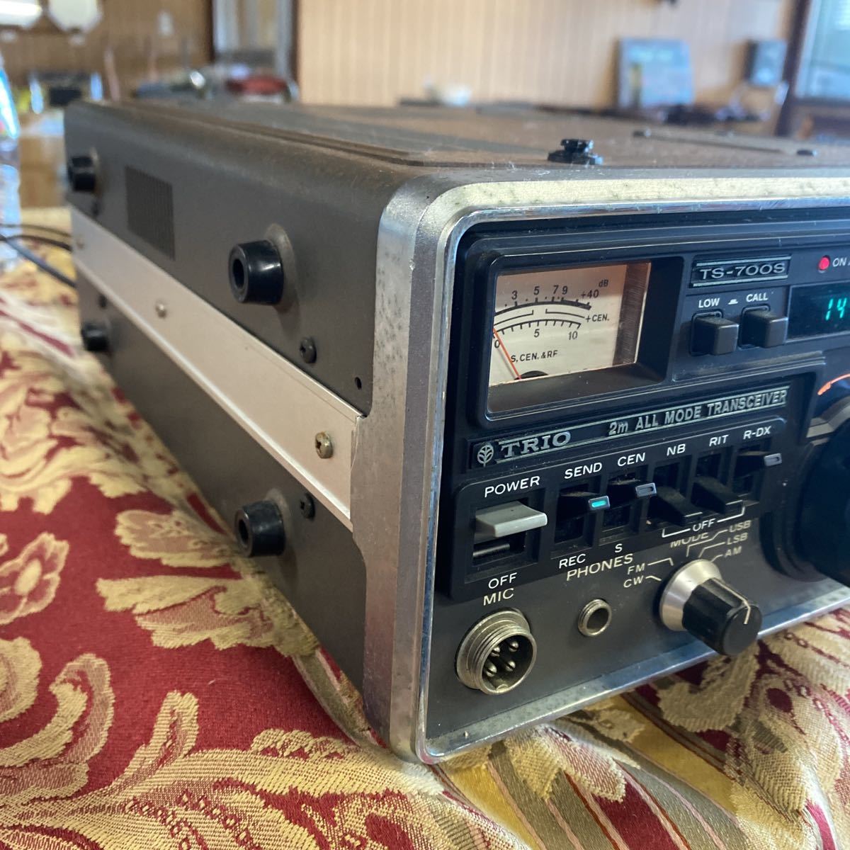 TRIO TS-700S オールモードトランシーバー 通電確認 TRIO トリオ TS