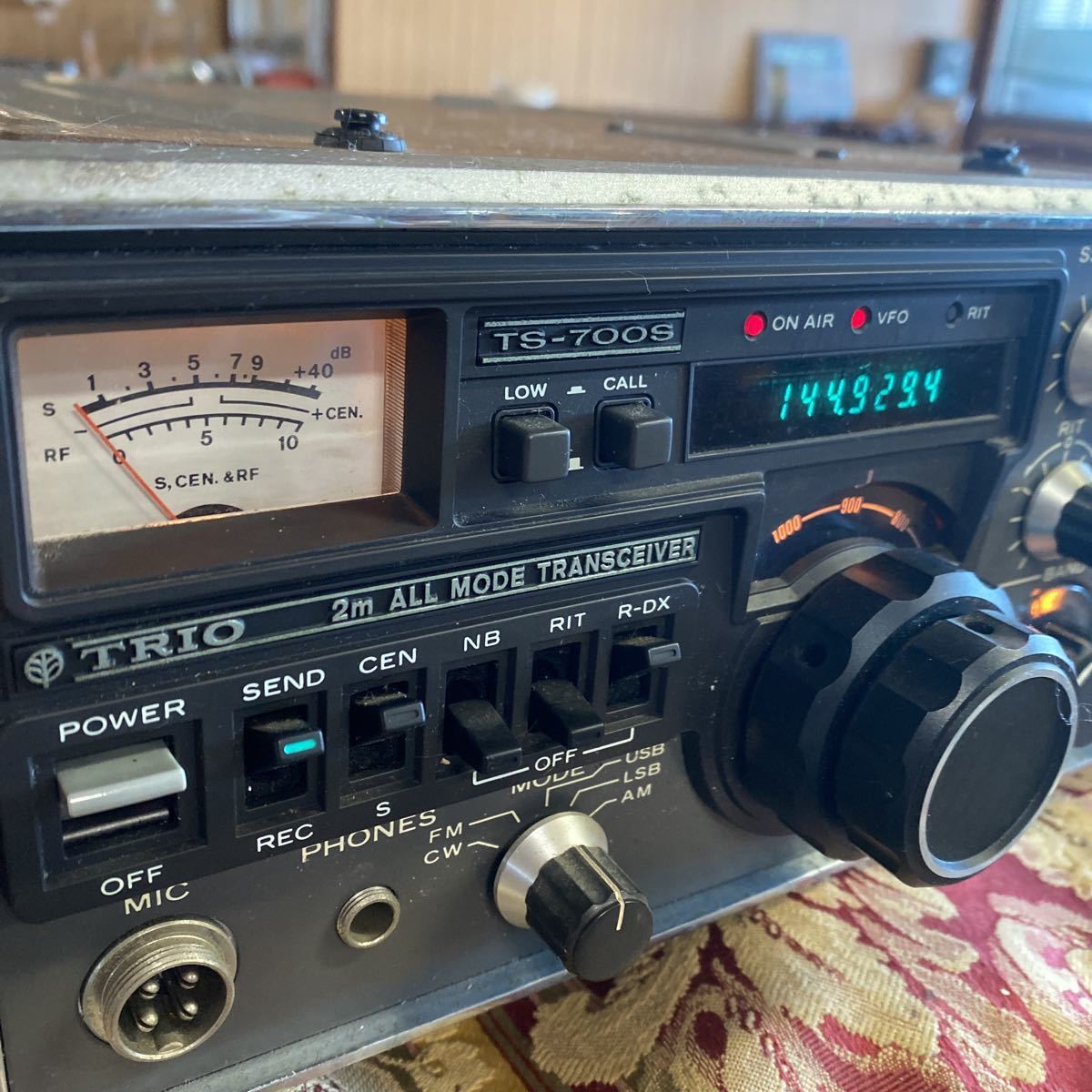 TRIO TS-700S オールモードトランシーバー 通電確認 TRIO トリオ TS