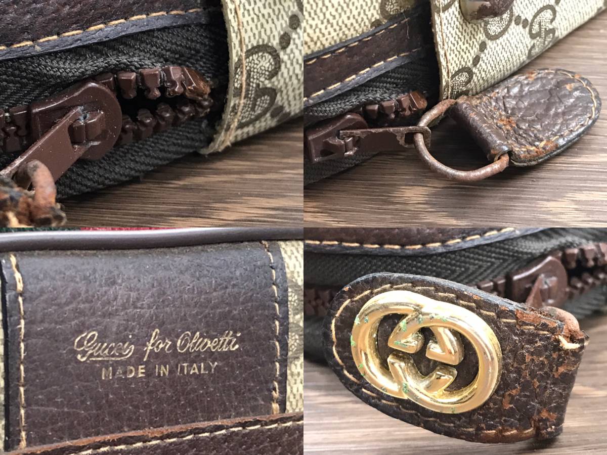希少 GUCCI グッチ コラボ Olivetti Lettera32 オリベッティ レッテラ