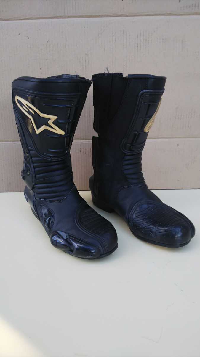 レーシングブーツ アルパインスター アルパインスターズ alpinestars 黒