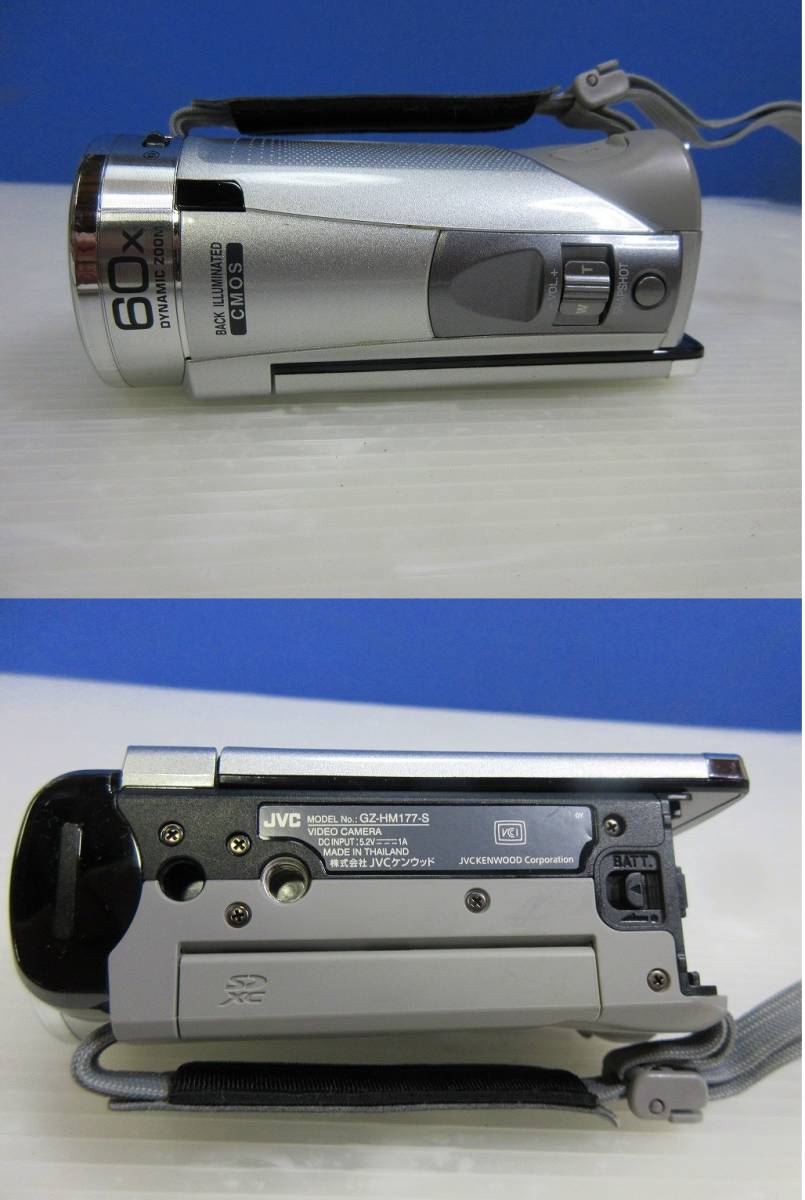 A31 JVC ビデオカメラ GZ-HM177-S ハイビジョンメモリームービー