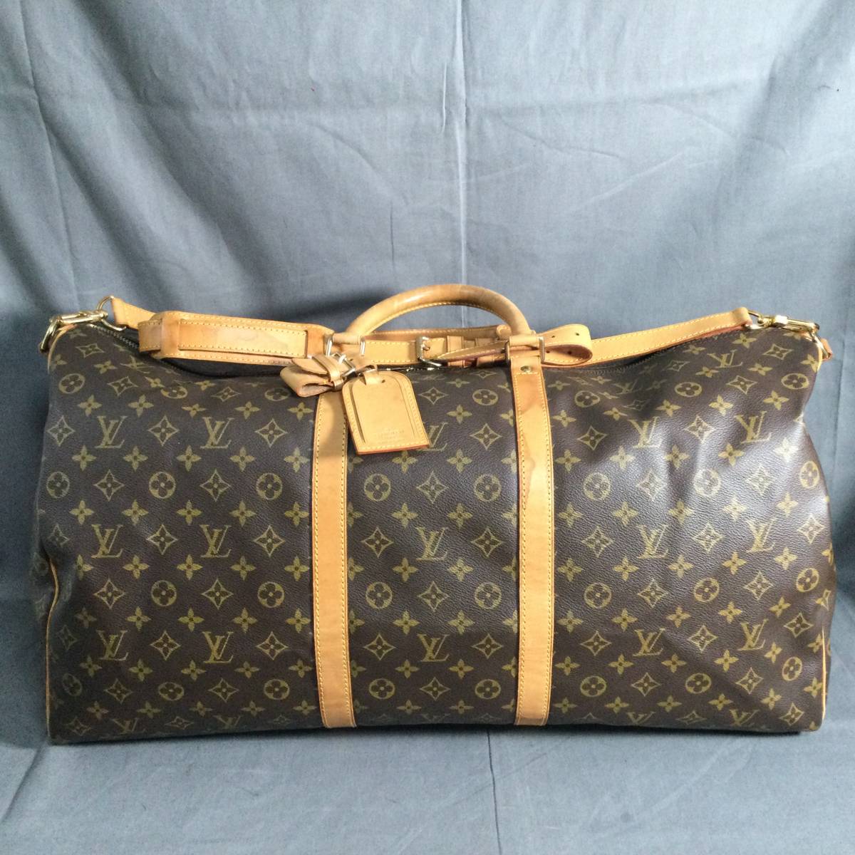 □　1/14　197372　LOUIS VUITTON　モノグラム　キーポル・バンドリエール60　ボストン　トラベルバック　ルイ・ヴィトン