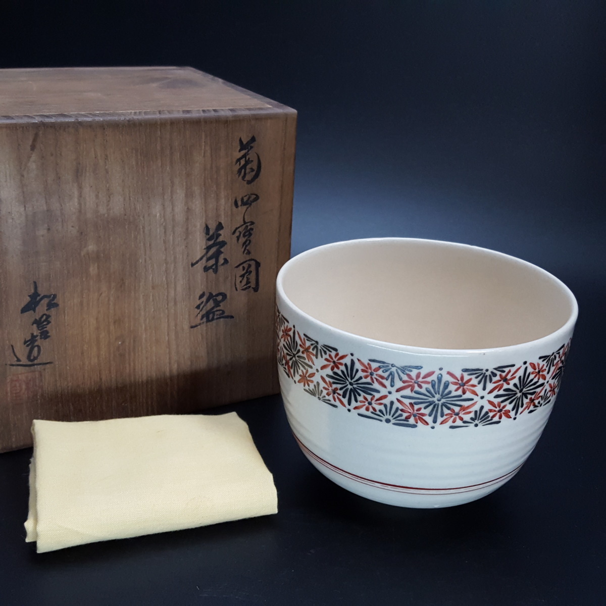 道具 2026年最新Yahoo!オークション | 京焼 茶碗 茶道具 山澤松篁造 - ] 共