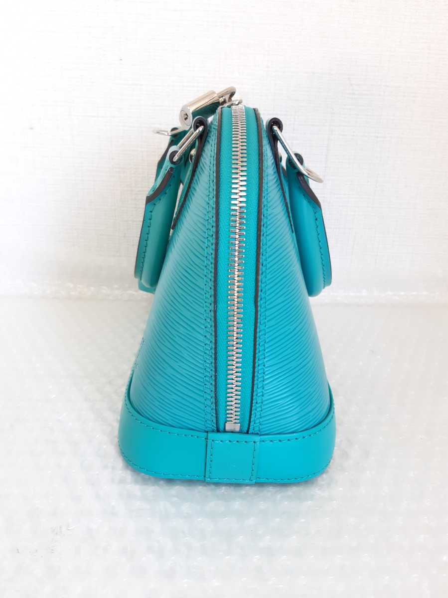 LOUIS VUITTON/ルイヴィトン/エピ/アルマBB《M40853》シアン 