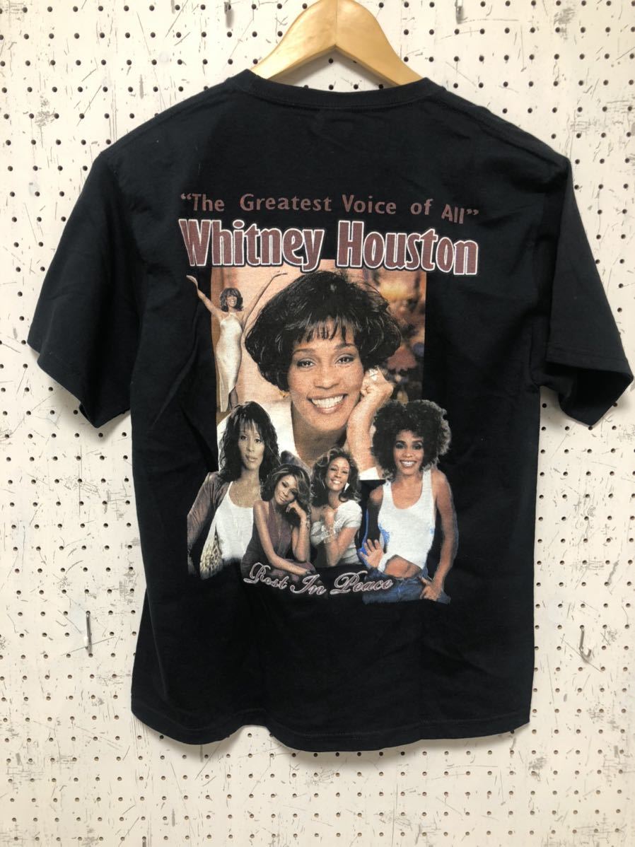 USED】100円スタート XL Whitney Houston 追悼 ビンテージ Tシャツ 