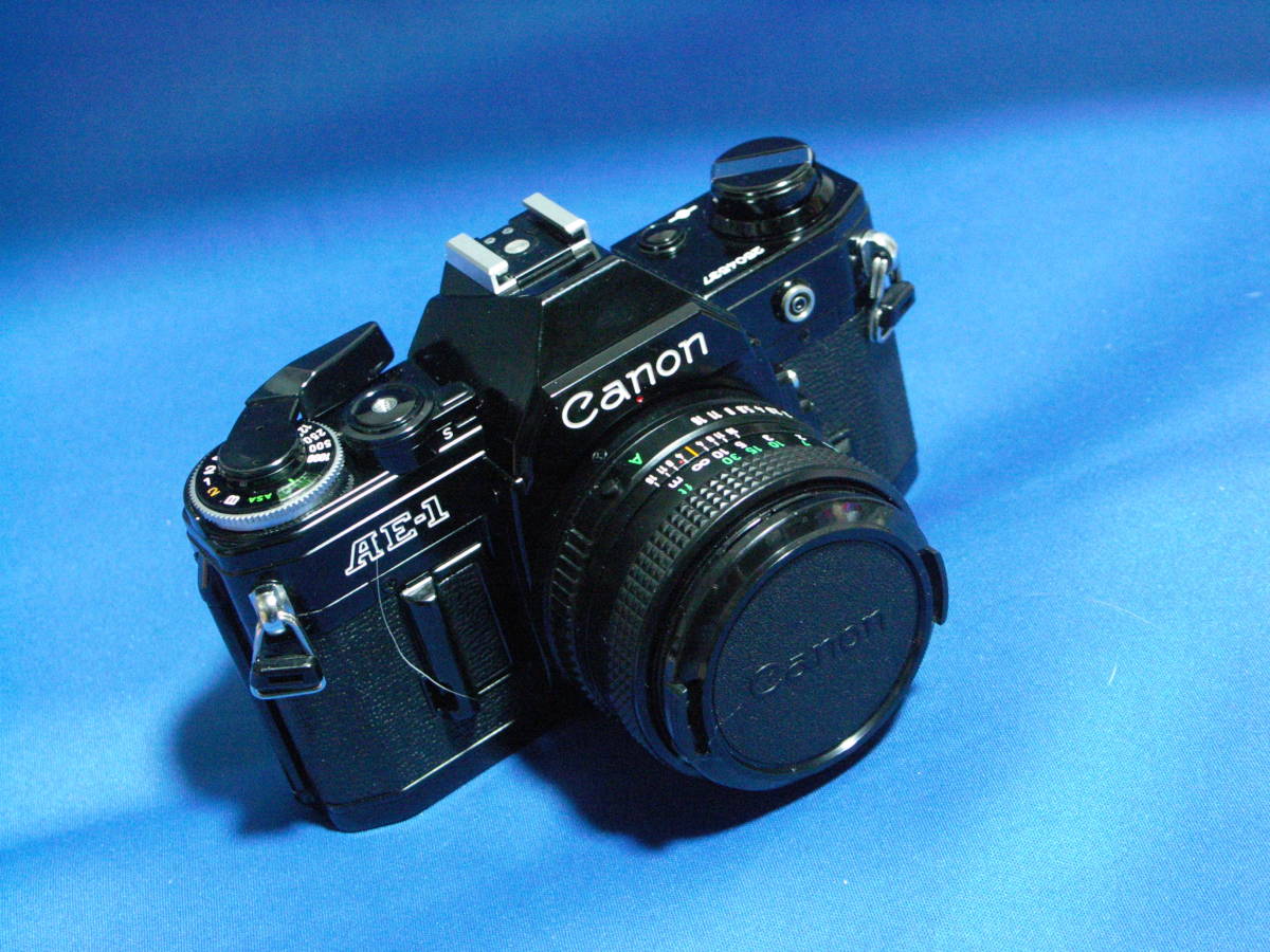 △▽CANON AE-1 一眼レフ フィルムカメラ+CANON 50mmレンズ△▽ Canon