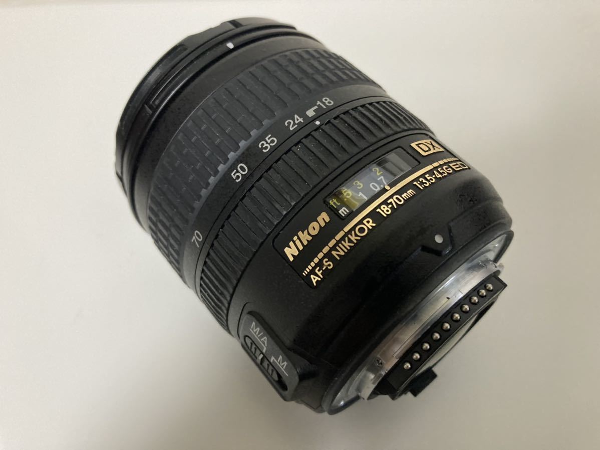 人気セール，最新作 NIKON ニコン AF－S DX Zoom Nikkor ED 18－70㎜ F3.5－4.5G ほぼ(ニコン)｜売買されたオークション情報、yahooの商品情報をアーカイブ公開 - オークファン ニコン