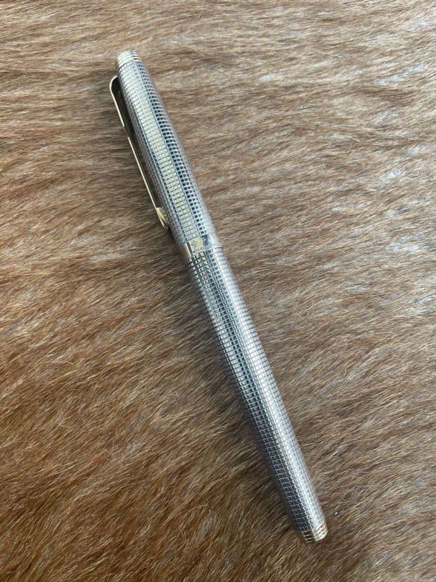 最安値，2025】 PARKER パーカー 万年筆 STERLING VERMEIL CAP &BARREL