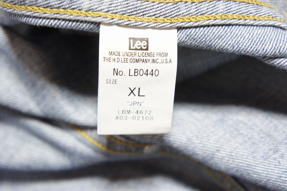 美品 21AW MFC STORE (EXAMPLEエグザンプル) × LEE リー DOBON DENIM 