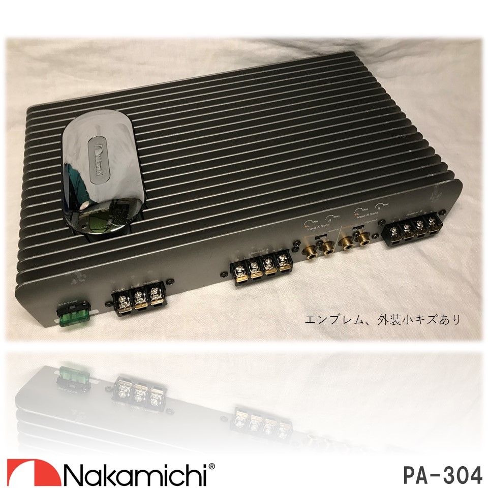 ナカミチ ナカミチ PA-304 パワーアンプ (45W x4ch) オリジナル復刻