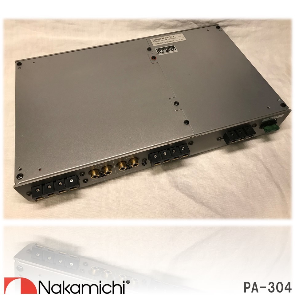 ナカミチ PA-304 パワーアンプ (45W x4ch) オリジナル復刻モデル