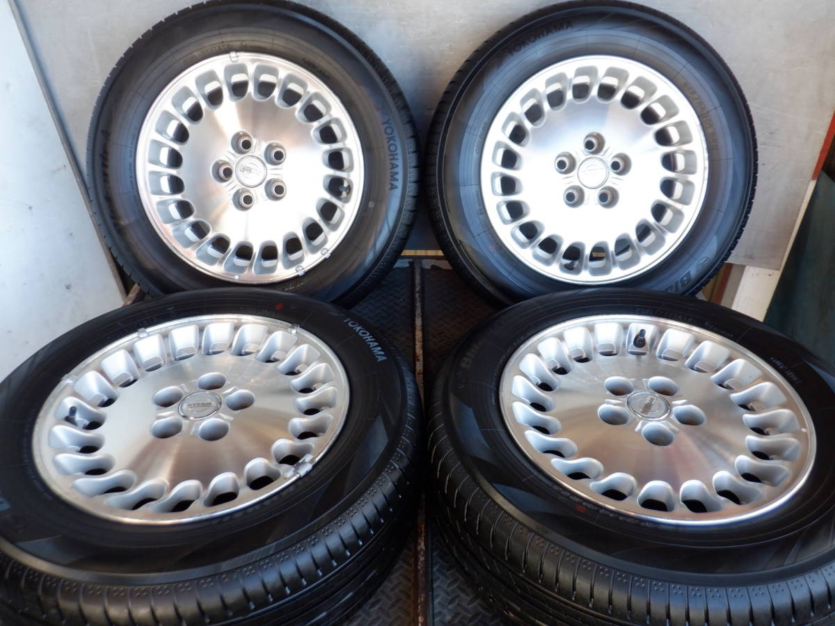 Y33 ニッサン Yahoo!オークション - シーマ純正 シーマ 純正 16×7J+40 