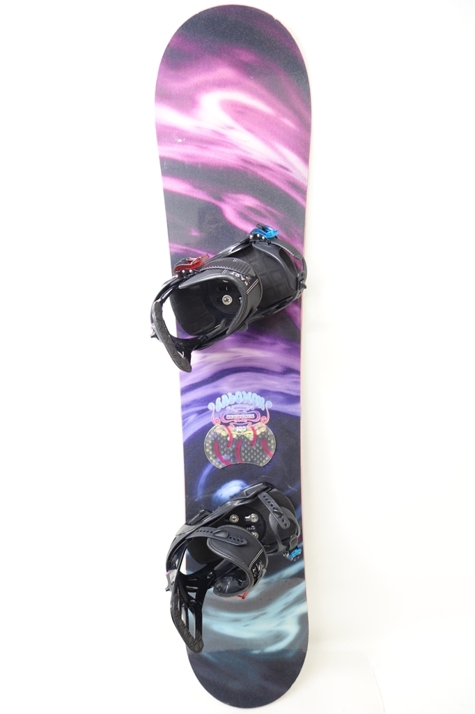中古 15/16 SALOMON SEQUENCE レディース139cm PACT ビンディング付き