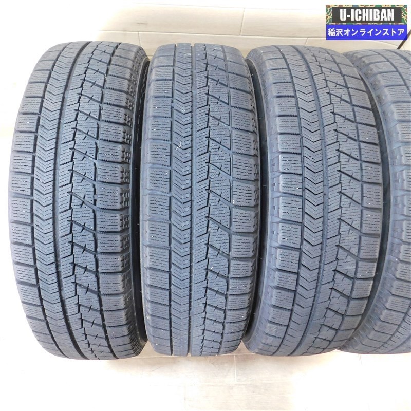 軽 155/65R14 スタッドレスタイヤ ホイールセット ブリヂストン VRX 14